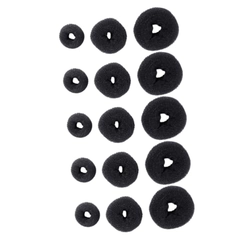 Healvian Elastische Haargummis Haarknoten-maker-set Donut-haarknoten-former Für Volumen Und Fülle Haarstyling-tool Für Frauen Healvian Elastische Haargummis Haarknoten-maker-set Donut-haarknoten-former Für Volumen Und Fülle Haarstyling-tool Für Frauen von Healvian