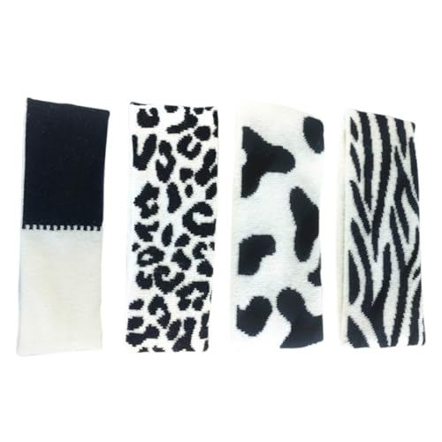Healvian Elastisches Haarband Kuhmuster Gestreifte Gestrickte Sport stirnbänder für Damen Dehnbar Modisch Vielseitig für Makeup Sport und Alltagsgebrauch Healvian Elastisches Haarband Kuhmuster Gestreifte Gestrickte Sport stirnbänder für Damen Dehnbar Modisch Vielseitig für Makeup Sport und Alltagsgebrauch von Healvian
