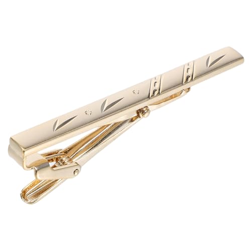 Healvian Elegante Krawattenklammer Herren Metall Modischer Universeller Anstecker für Business Hochzeit Party Stilvolle Sichere Halterung für Krawatten in Formellen Anlässen von Healvian