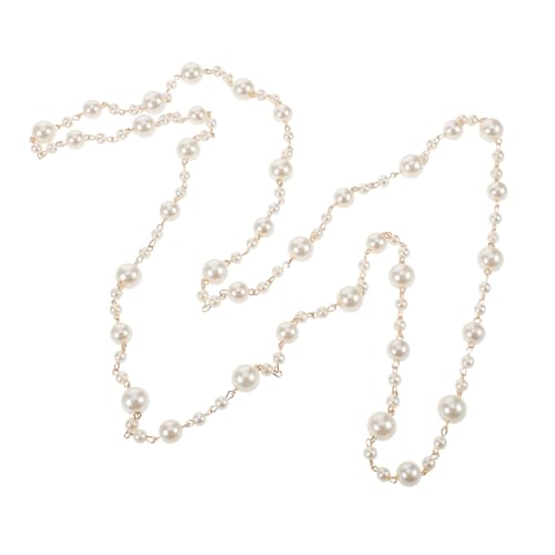 Healvian Elegante Lange Perlenkette Damen Mehrreihig Leichtes Design Vielseitig Tragbar für Büro Freizeit und Festliche Anlässe Stilvolle Schmuckaccessoire von Healvian