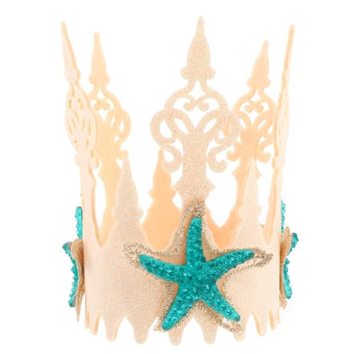 Healvian 1stück Elegante Meerjungfrau Krone Mit Perlen Für Partys Und Hochzeiten Charmantes Haaraccessoire Für Mädchen Fotografie Und Festlichkeiten von Healvian