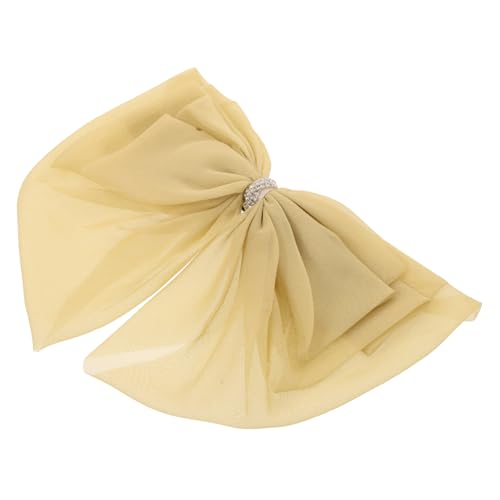 Healvian Grosgrain-ripsband Haarschleifen Mit Rhinestone Große Haarklammer Für Damen Netzschleife Für Hochzeitsfrisuren Und Besondere Anlässe Rutschfeste Friseurzubehör Für Stilvolle von Healvian