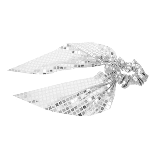Healvian Fashionable Haargummis Mit Glitzer Und Schleife Für Damen Dazzling Sequin Scrunchies Für Hochzeiten Partys Und Alltag Sichere Elastische Für Jeden Haartyp von Healvian