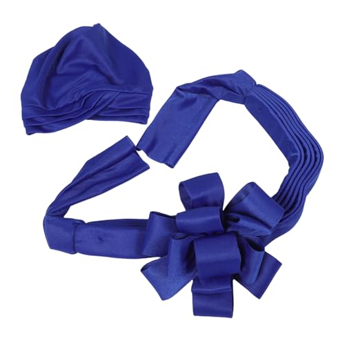 Healvian Eleganter Dehnbarer Turban Haarüberzug mit Einzigartigem Schichtdesign für Hochzeiten und Tägliches Tragen von Healvian