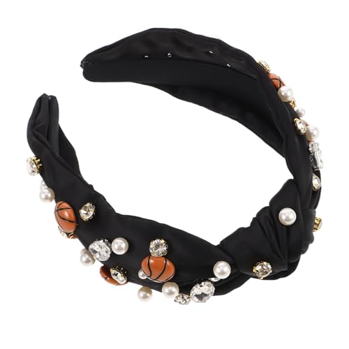 Healvian Eleganter Haarreifen mit Kristallverzierung Lustiges Accessoire für Sport Events Geeignet für Frauen und Mädchen von Healvian