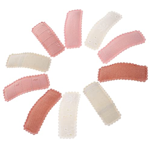 Healvian 5paare Haarspangen Pastellfarben Süße Stoffclips Mit Spitzen- Für Mädchen Und Frauen Für Alltag Reisen Und Besondere Anlässe Healvian 5paare Haarspangen Pastellfarben Süße Stoffclips Mit Spitzen- Für Mädchen Und Frauen Für Alltag Reisen Und Besondere Anlässe von Healvian
