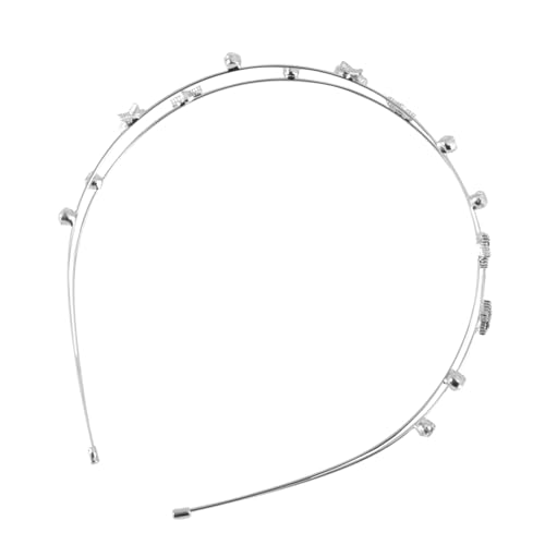 Healvian Elegantes Stern haarband mit Funkelnden Strasssteinen Modischer Haarschmuck für Damen und Mädchen Glitzernder Haarreif für Partys Hochzeiten und Festliche Anlässe von Healvian