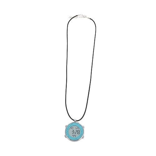 Healvian Elektronische Taschenuhr Anhänger Halskette Mit Alarmfunktion Multifunktionale Elektronische Hängende Uhr Für Reisen Stilvolles Design Für Damen Herren von Healvian