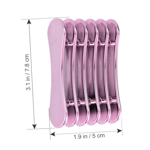 Healvian Elektroplated Nagelpinselhalter Organizer Ständer für Nail Art Pinsel Uv Gel Stifte Nail Salon DIY Zubehör in Violett von Healvian