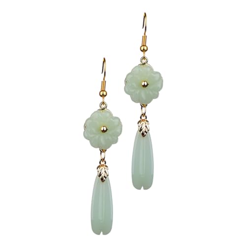 Healvian Ethnische Lange Ohrringe Damen Retro Ohrhänger aus Hochwertiger Vintage Tropfen Schmuck für Party Hochzeit Alltag Nickelfrei Modisch Langlebig Accessoire von Healvian