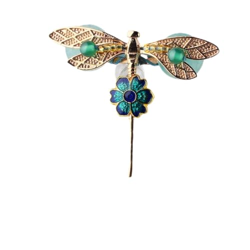 Healvian Ethnische Libellen Brosche Damen Anstecknadel aus Langlebigem Material Modische Reversnadel für Kleidung Schal Tasche Geeignet für Hochzeiten Partys Festliche Anlässe von Healvian