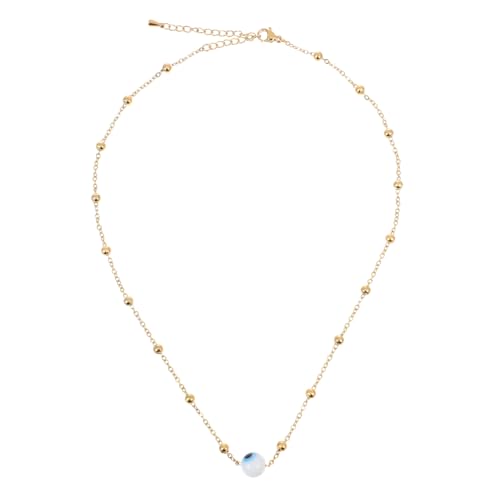 Healvian Evil Eye Halskette Eleganter Clavicle Chain mit Blauem Auge Schutzamulett für Frauen Modisches Accessoire für Glück und Gesundheit Healvian Evil Eye Halskette Eleganter Clavicle Chain mit Blauem Auge Schutzamulett für Frauen Modisches Accessoire für Glück und Gesundheit von Healvian