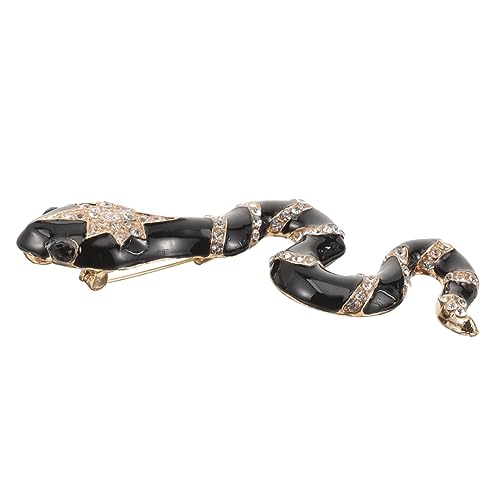 Healvian Schlangenbrosche Metall-anstecknadel Für Kleidung Tasche Schal Hut Rucksack Broschennadel Tier-anstecknadel Kleidungsdekoration Massenbrosche Broschennadel Für Damen Schlangennadel von Healvian