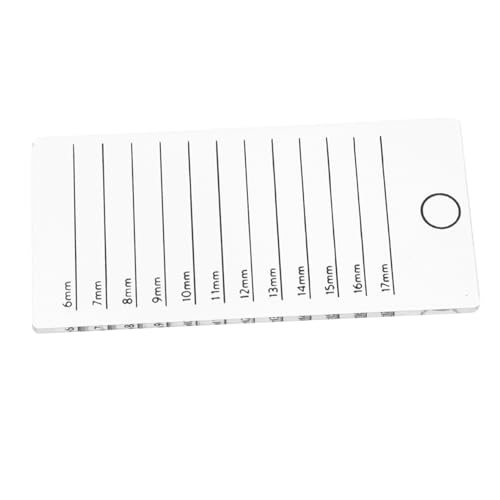 Healvian Eyelash Extension Display Board Transparentes Eyelash Organizer Für Wimpernverlängerung Aufbewahrungstool Für Schönheitssalons Und Heimgebrauch von Healvian