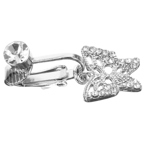 Healvian Fake Bauchnabelpiercing Clip Schmetterling Bauchnabelring Nicht Piercing Bauch Schmuck Damen Modisch Leicht Tragbar Hautfreundlich Alloy von Healvian