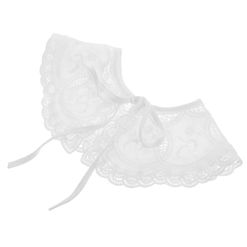 Healvian Fake Collar Damen Spitze Abnehmbarer für Outfits Modisches Accessoire Verleiht Ihrem Look eine Süße Note für Festliche Anlässe Alltägliche Outfits von Healvian