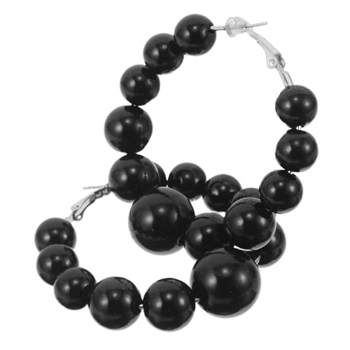 Healvian Fake Perlen Creolen für Damen Statement Ohrringe für Partys Hochzeiten und Alltag Healvian Fake Perlen Creolen für Damen Statement Ohrringe für Partys Hochzeiten und Alltag von Healvian