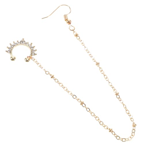 Healvian Fake Septum Ring mit Kette Nicht Piercing Nasenring aus Leichtem Metall Ohr zu Nase Schmuck für Frauen Goldfarbener Dangle Nose Jewelry Clip Vielseitig für Tanz Party Festival Healvian Fake Septum Ring mit Kette Nicht Piercing Nasenring aus Leichtem Metall Ohr zu Nase Schmuck für Frauen Goldfarbener Dangle Nose Jewelry Clip Vielseitig für Tanz Party Festival von Healvian