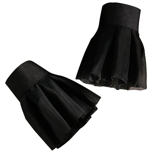 Healvian Fake Sleeve Handgelenk Manschetten mit Spitzenbesatz Atmungsaktives Chiffon Material für Damen für Halloween Kostüm Cosplay und Festliche Anlässe von Healvian
