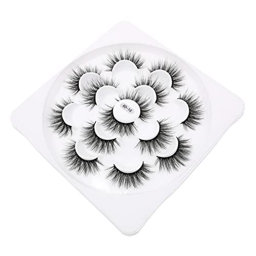 Healvian Falsche Wimpern Natürliche Volumen Wimpern Für Alltag Und Besondere Anlässe Dichte Und Wiederverwendbare Make-up Accessoires Für Frauen Und Mädchen von Healvian