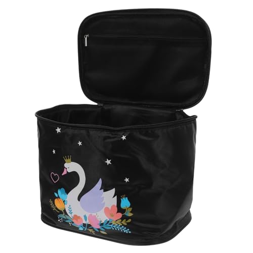 Healvian Faltbare Aufbewahrungstasche Tragbare Kosmetiktasche Reise-kulturtasche wasserdichte Handtasche Aus Hochwertigem Polyester Mit Großem Speicherkapazität Für Damen von Healvian