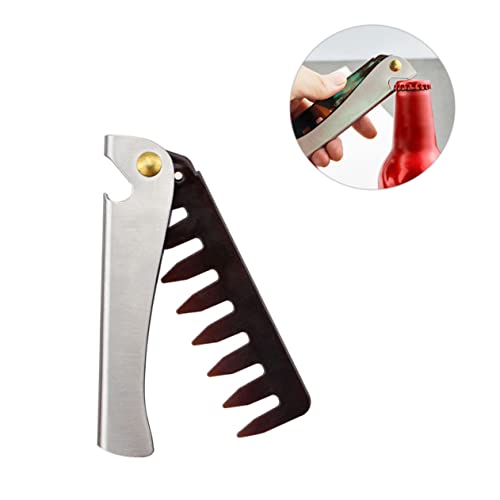 Healvian Faltbarer Haarkamm mit Zähnen Tragbarer Styling Kamm für Herren für Bartpflege und Frisuren Hautfreundliches Massagewerkzeug zur Stimulation Kopfhaut Healvian Faltbarer Haarkamm mit Zähnen Tragbarer Styling Kamm für Herren für Bartpflege und Frisuren Hautfreundliches Massagewerkzeug zur Stimulation Kopfhaut von Healvian