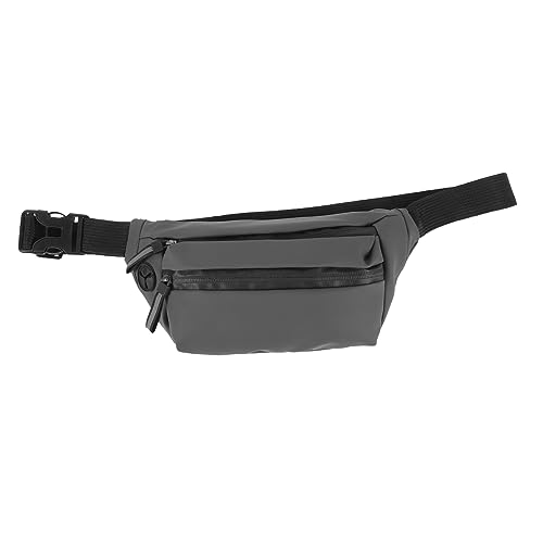 Healvian Herren-hüfttasche Aus Beschichtetem Oxford Reflektierendem Reißverschluss Reißfest Robust Für Outdoor-aktivitäten Wie Wandern Radfahren Und Laufen von Healvian