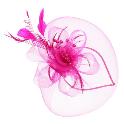 Healvian Fascinator-hut Netzstoff Mit Federn Für Teeparty Und Hochzeiten Eleganter Vintage-stil Haarschmuck Für Damen Vielseitiger Kopfschmuck Für Besondere Anlässe von Healvian