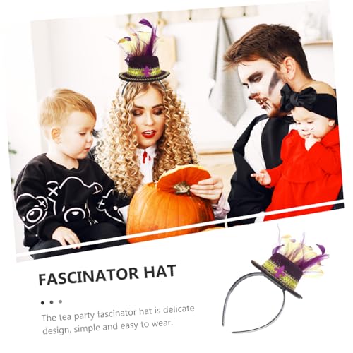 Healvian Faszinierendes Damen Haarreif Fascinator mit Federschmuck Leichtes Kopfstück für Hochzeit Party Teezeremonie Verführerisches Accessoire für Festliche Anlässe Healvian Faszinierendes Damen Haarreif Fascinator mit Federschmuck Leichtes Kopfstück für Hochzeit Party Teezeremonie Verführerisches Accessoire für Festliche Anlässe von Healvian