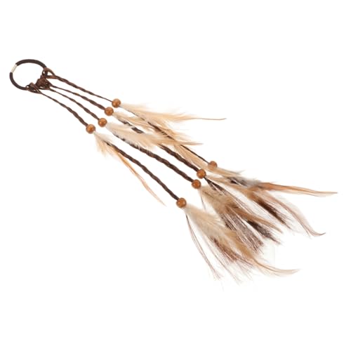 Healvian Plume Haarschmuck Für Festivals Handgefertigter Bohemian Haarreifen Mit Bunten Federn Vielseitiger Haar-accessoire Für Damen Und Mädchen Für Karneval Und Maskeraden von Healvian