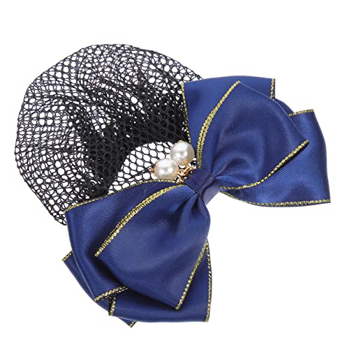 Healvian Feines Haarnetz Dutt mit Schleife Feines Netz Haarschmuck für Damen Geeignet für Beruf Pflege Tanz und Alltag Stilvolles Haar accessoire für Anspruchsvolle Hochsteckfrisuren von Healvian
