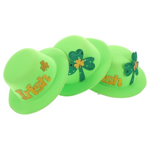 Healvian 3stücke Glitzernde Haarspangen Form Von Für Damen Und Mädchen Fluoreszierendes Für Patrick Day Festliche Haarschmuck-accessoires Für Partys Und Feiern von Healvian