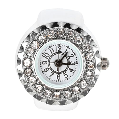 Healvian Fingerringuhr Mit Glitzersteinen Stilvolle Damen Uhr Für Besondere Anlässe Elegantes Design Langlebige Materialien Als Modisches Accessoire Healvian Fingerringuhr Mit Glitzersteinen Stilvolle Damen Uhr Für Besondere Anlässe Elegantes Design Langlebige Materialien Als Modisches Accessoire von Healvian