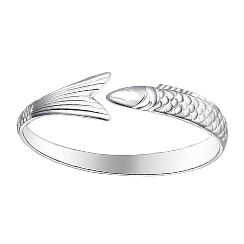Healvian Fischarmbandzubehör Sterling Reiz Initial schnell Code Damenarmbänder Manschette Fußkettchen Perlen armschlinge lustiges Armband Armbandöffnung Armband Fisch Silber Healvian Fischarmbandzubehör Sterling Reiz Initial schnell Code Damenarmbänder Manschette Fußkettchen Perlen armschlinge lustiges Armband Armbandöffnung Armband Fisch Silber von Healvian