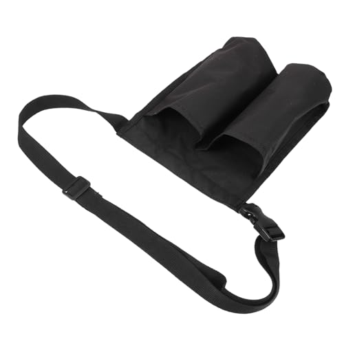 Healvian Flasche Tasche Organizer Leicht Tragbar Schutzbeutel für Ätherische Öle Schwarz Geeignet für Masseure und Schwangere Praktischer Flaschenhalter für Unterwegs von Healvian