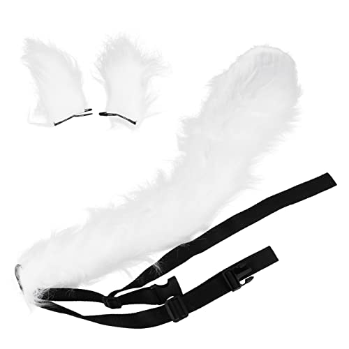 Healvian Tierohren Für Haarclips Tierkostüm-accessoires Cosplay-party-make-up Lange Fell-designs Auffällige Kostüm-haarclips Für Verschiedene Anlässe von Healvian