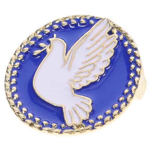 Healvian Wäscheklammerbrosche Mit Gotischen Tauben Elegante Anstecknadeln Für Rucksäcke Und Kleidung Friedenstauben-abzeichen Aus Legierung Vielseitig Einsetzbar Als Schmuck-zubehör von Healvian