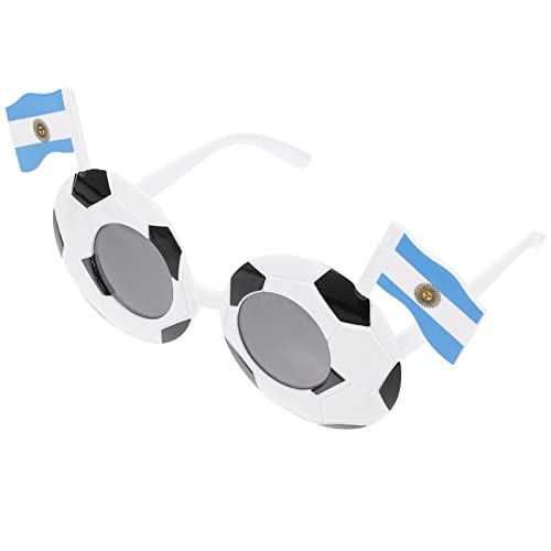 Healvian Fußball Fan Sonnenbrille mit Flaggen Lustige Party Brille für Fußballspiele Festivals Geburtstagsfeiern für Fans und Fotos Healvian Fußball Fan Sonnenbrille mit Flaggen Lustige Party Brille für Fußballspiele Festivals Geburtstagsfeiern für Fans und Fotos von Healvian