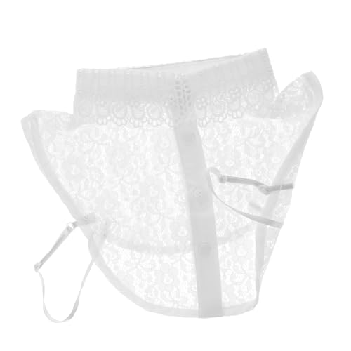 Healvian Gefälschter Kragen Aus Spitze Kostüm Kunstkragen Mädchen Falscher Kragen Pullover Gefälschter Kragen Bluse Gefälschter Kragen Gefälschter Hemdkragen DIY Bluse Kragen von Healvian