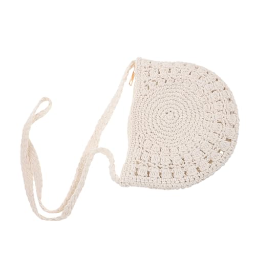 Healvian Geflochtene Retro Geldbörse Boho Geldbörsen Für Damen Kleine Boho Umhängetasche Gewebte Umhängetasche Für Damen Handgewebte Taschen Häkeltasche von Healvian