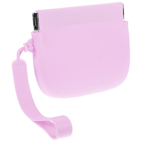 Healvian Geldbörse Aus Silikon Kleine Geldbörse Frauen Geldbörse Damen Geldbörsen Taschen Geldbeutel Kosmetiktasche Damen-geldbörsen Brieftasche Legierung Violett von Healvian