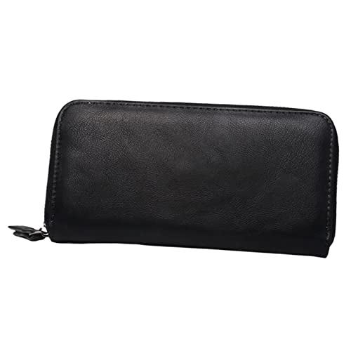 Healvian Reißverschlussgeldbörse Mit Modischem Design Kartenetui Aus Pu-Material Tragbare Geldbörse Für Münzen Und Scheine Praktische Geldbörse Für Täglichen Gebrauch von Healvian