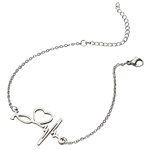 Healvian Herzarmband Mit Anhängern Verstellbare Armbänder Für Frauen Und Teenager-mädchen Ästhetische Armbänder Als Valentinstagsgeschenk Für Besondere Anlässe von Healvian
