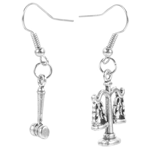 Healvian Ohrringe Zur Gerechtigkeit Für Damen Modische Trendige Ohrhänger Dekorative Schmuckohrringe Anwaltsgeschenk von Healvian