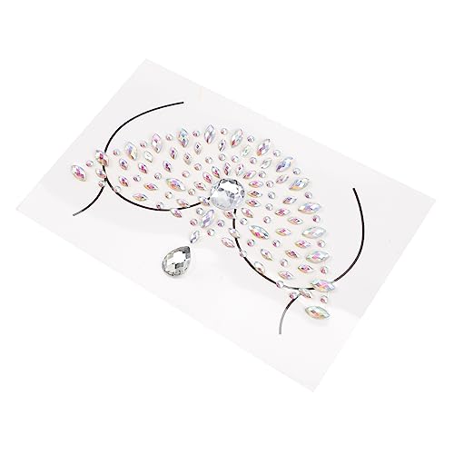 Healvian Gesichtsedelsteine ​​für Festivals Karneval Zum Aufkleben Gesichtsjuwelen Körperdekor-aufkleber von Healvian