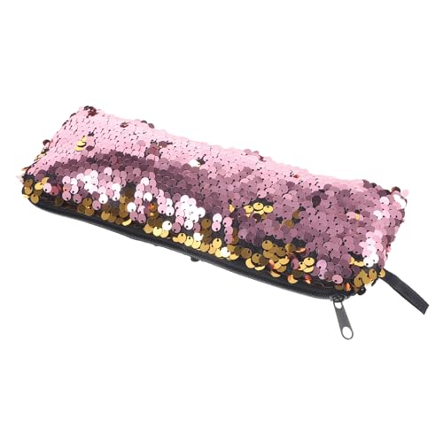 Healvian Glitzer Kosmetiktasche aus Robustem Polyester Große Kapazität Makeup Bag Reise Kulturbeutel mit Modischem Glitzereffekt Langlebig und Pflegeleicht für Damen Healvian Glitzer Kosmetiktasche aus Robustem Polyester Große Kapazität Makeup Bag Reise Kulturbeutel mit Modischem Glitzereffekt Langlebig und Pflegeleicht für Damen von Healvian