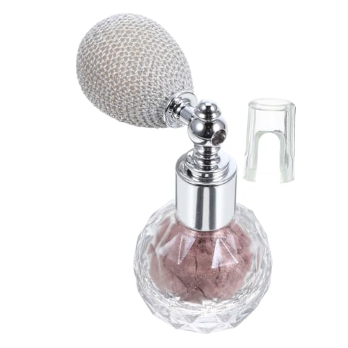 Healvian Glitzer Pulver Spray Highlighter Körper Make Up Spray für Festival Karneval Haar und Gesicht Kompakt und Einfach Anzuwenden von Healvian