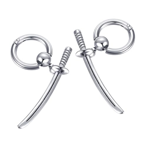 Healvian Gothic Ohrhänger Hängend Personalisierte Unisex Ohrringe Für Alltag Party von Healvian