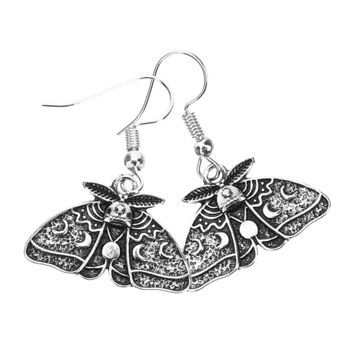 Healvian Gothic Ohrringe Damen Leichtes Legierungs Material Hängend Tropfenförmig Modisch Attraktiv Für Alltag Und Healvian Gothic Ohrringe Damen Leichtes Legierungs Material Hängend Tropfenförmig Modisch Attraktiv Für Alltag Und von Healvian