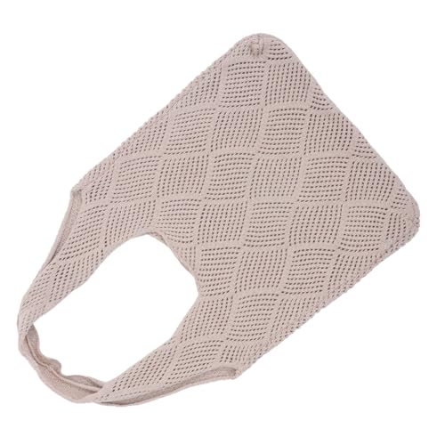 Healvian Große Geflochtene Strandtasche Handgefertigte Umhängetasche Leichtem Material mit Mehreren Fächern für Urlaub Einkäufe und Strandbesuche von Healvian
